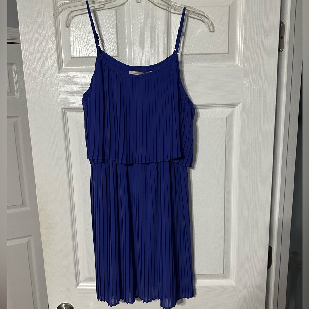 Forever 21 Contemporary Pleated Mini Dress